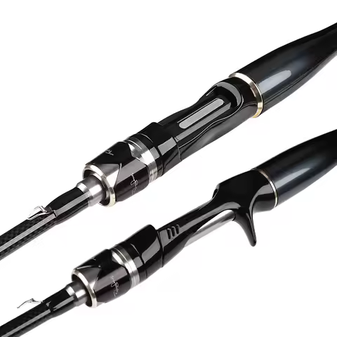 FISHINGFANS TH2D MEDIUM POWER 6-12LB TAPERED HANDLE 1.8m 2.1m 2.4m HIGH CARBON FIBER SPINNING CASTIN