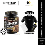 JustSHAKE - Extreme Gold Whey Protein [0.58LBS / 0.265KG / 8 Servings] [Halal Certified]