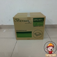 【1 Carton】BENXON OPS-H61L Plastic Tray With Lock / [ 50pcs± ] / Bekas Kuih / Sushi - Same With TP-45