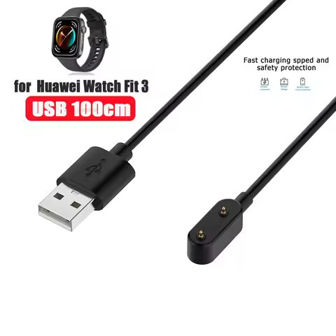 USB Charging Dock For Huawei Watch Fit 3/Fit 2/Honor Band 9 7 6/Huawei Band 9 8 7 6Pro 6 Smart Watch