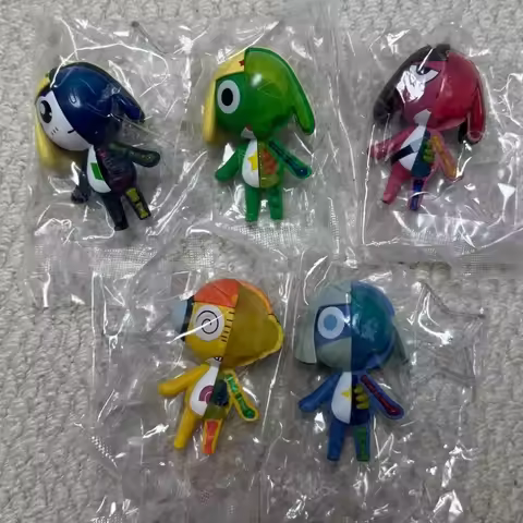 Bandai Keroro Sergeant Frog Half Skeleton Collectible Figurine Gashapon Anime Ornament Desk Display 