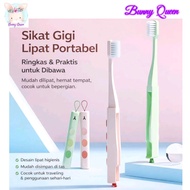 Y-Kelin Foldable Travel Toothbrush with Non-Brackets
