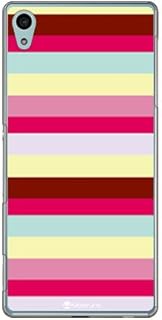 SECOND SKIN Moisture Multi-Color Border Cream (Clear) Design by Moisture/for Xperia Z4 SO-03G/docomo