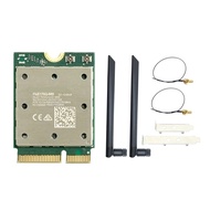 WiFi7 QCNCM865 Bluetooth 5.4 Wireless Network Card Tri Band 2.4G/5G/6Ghz 5800M M.2 NGFF Wireless Net