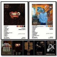 Pop Singer H_Hozier Album HD Linen Canvas Poster Wall Art Prints for Living Room Bedroom Office Home