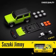 CCA 1:32 Suzuki JIMNY Diecast Modif Koleksi Pajangan Mainan Mobil Offroad Jimmy Miniatur Besi Alloy