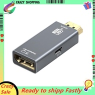 Computer Display 4K/60hz 2K/120hz 1080p/165hz HD to DP Adapter -Compatible Converter Laptop External