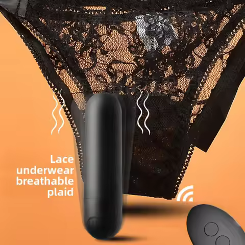 Strong Vibration Lace Wearable Wireless Remote Control Vibrator Bullet Vibrator Detachable Female Vi