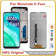 6.4" Original For Motorola MOTO G Fast XT2045-3 LCD Display Touch Screen Digitizer Assembly Replacem