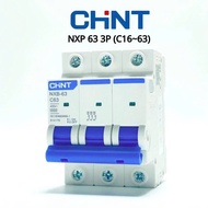 Aptomat MCB 3 Pha NXB-63 Chint 16A~63A Dòng Cắt 6kA