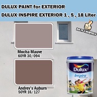 ICI DULUX INSPIRE EXTERIOR PAINT COLLECTION 18 Liter Mocha Mauve / Andrey’s Auburn