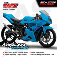Striping Ninja 150 RR new NEON Custom Fullbody 2012 - 2015 Stiker Variasi Kawasaki Ninja RR Baru De