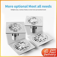 Stainless Steel Shower Drainer Anti Odor Floor Drain Cover Thickened stainless steel floor drain