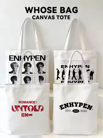 ENHYPEN/EN- handbag,"ENGENE"Fans Support Gift, support tote bag.handbag, Reusable Shopping Bags,KPOP