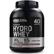 Optimum Nutrition Platinum Hydro Whey, Hydrolyzed Whey Protein Isolate Powder, Containing Essential 