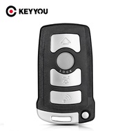 For BMW 7 Series E65 E66 E67 E68 745i 745Li 750i 750Li 760i 7 Remote Key With Small Key 4 Button Fob