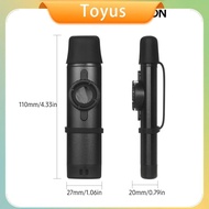 fangzi Aluminum Alloy Kazoo Woodwind Instrument Musical for Beginners Black