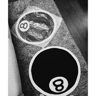 Original stussy Black No. 8 ball 8 ball rug Unique Trendy Thick Carpet Handmade Living Room Home Flo
