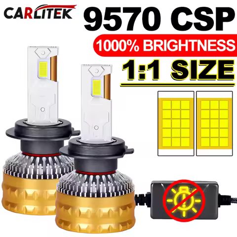 K5C Plus H7 H4 H1 H11 Led Car Headlight Bulb 9570 CSP Chip H8 H9 9005 HB3 9006 HB4 9012 HIR2 LED Fog