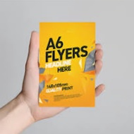 A6 Flyers | Piso Print Colored | 1-2 Days Printing (100pcs /300pcs) QUALITY PRINT