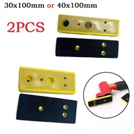 ❤HD-58❤ 2PCS 30x100mm Backing pad Rectangular Polishing Chamfering and Sander