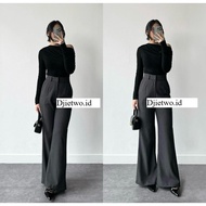Cuttbray Etta Pants - Flare Pants - Highwaist Flare Pants - Highwaist Panties