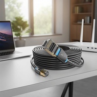 Vention Cat8 RJ45 10M Ethernet Cable 40Gbps 2000MHz Networking for Gaming Laptop Router WiFi PC Type