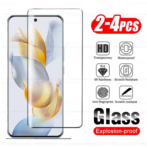 2-4Pcs Curved Glass For Honor 90 5G Screen Protector Honer 200 Pro Honor200 200Pro Honor200Pro Honor