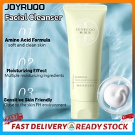 SG[Ready Stock]JOYRUQO Facial Cleanser Cleansing Amino Acid Facial Cleanser Gentle Moisturizing Foam And Remove Makeup