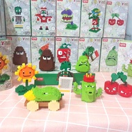 Plants vs Zombie Game Assembly Model, Zombie War Fruit Puzzle Toy