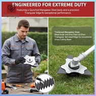 [MinaZ] Brush Cutter 3 Teeth Manganese Steel For Grass Trimmer Lawn Mower - Grass Cutter PH