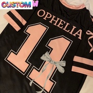 【Free Custom Name Number】COQUETTE RIBBON Jersey Coquette Customized Name And Number Microfiber Jerse
