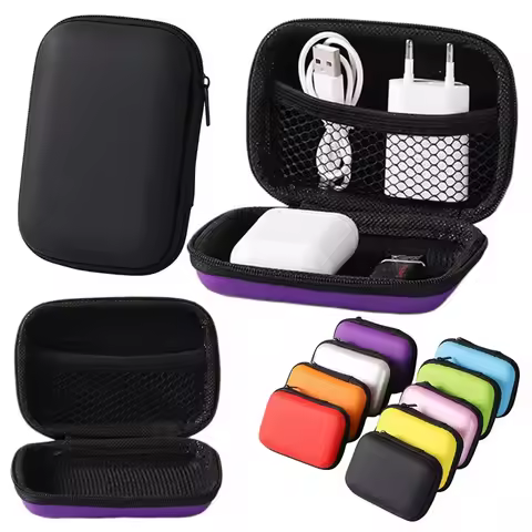 Travel Hard PU Case For SanDisk PSSD/E30/E60/E61 Portable SSD Storage Bag Carrying Case For 250GB 50
