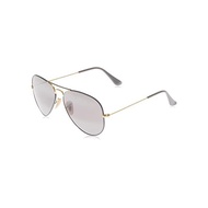 [Rayban] Sunglasses 0RB3025 Aviator Oversized Metal 9154Ah Gray Viral Mirror Gray