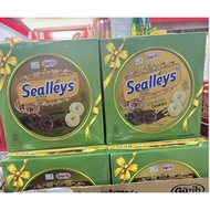 Snack Sealleys Assorted Cookies Canned Biscuits 185gr