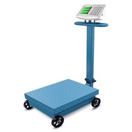 Jin 500kg Ground Scale Double-Sided Scale Foldable Wheeled Electronic 1,000 Commercial Trolley Push 