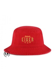Topi Bucket / Aksesoris Fashion / Bucket Hat Pria Wanita / Topi Bucket Distro EIGER GOLD / Premium