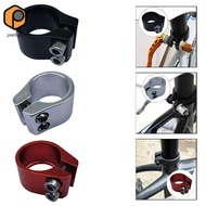 prettyia Bicycle Seat Post Clamp, Road Bike Seat Post Clamp, 31.8mm Lightweight And Reliable for Mou