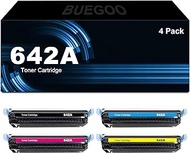 BUEGOO 642A CB400A CB401A CB402A CB403A Toner Cartridge Works with Color CP4005 4005n 4005dn Printer