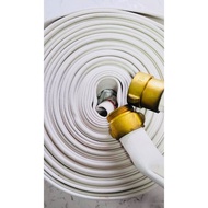 Fire Hose 1 1/2 100ft BRASS Coupling 1.5 100 ft SINGLE Jacket