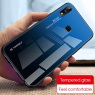 For ASUS Max Pro M1 ZB601KL ZB602KL Stained Tempered Glass Phone Case For Asus Zenfone Max Pro M2 ZB