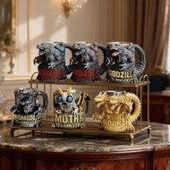 💖Ready Stock💖New Godzilla 70th Anniversary3Dmug Godzilla 70th Anniversary Resin Mug
