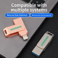 Samsung USB Flash Drive 256GB 1TB Pendrive Memory Stick รองรับ Apple iPad สำหรับ IPhone14/13/12/11 /X/ 8/7/6