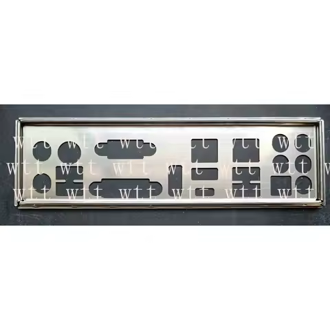 For ASRock Z270 Gaming K6 & Z370 Gaming K6 Shield I/O IO Backplate Motherboard