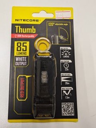NITECORE Thumb USB 充電式迷你手電筒
