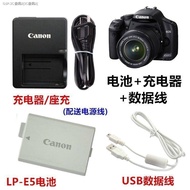Tianling HOME อุปกรณ์เสริมกล้อง Canon EOS 450 D 500 D 1000 D SLR สายชาร์จแบตเตอรี่รุ่น LP - E5
