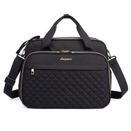 LEQUEEN New Style Waterproof Diaper Bag Black Large Capacity Travel Bag Multifunctional Maternity Mo