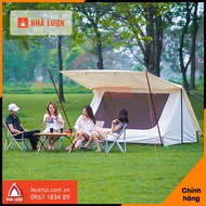 Vintage Home 4P Glamping camping tent - High quality TC fabric (Vintage Home tent 4 - 5P)