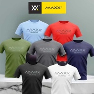 Maxx Plain Tee Baju sukan jersi badminton apparels Maxx Jersey Tee 100% ORIGINAL