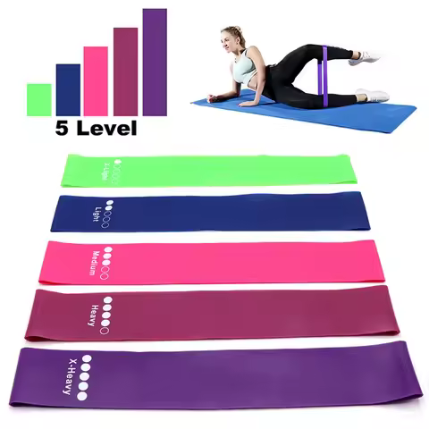 Non-Slip Booty Band Hip Circle Resistance Loop Elastic Exercise Band for Women Glutes Lift Squat Tra